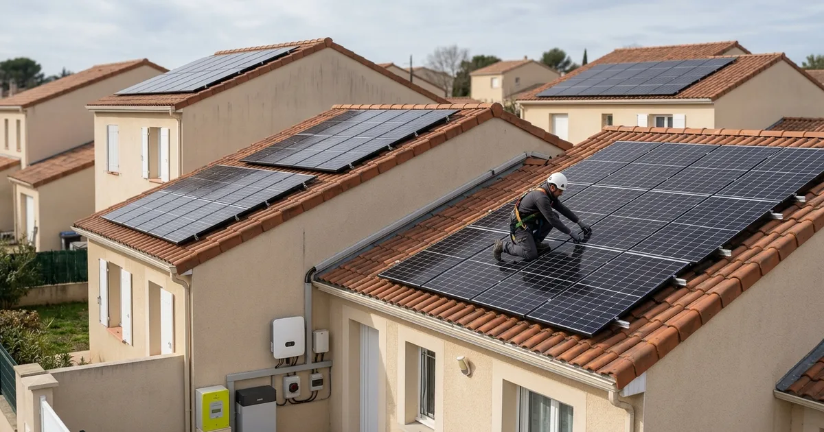 Installation de panneaux solaires en toiture à Pontault-Combault