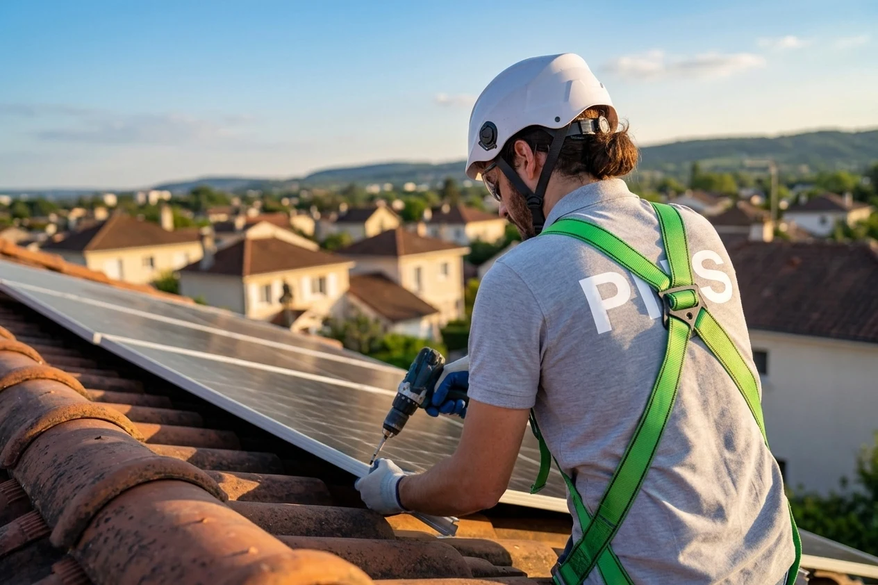 Panneaux solaires en toiture dans la Seine-et-Marne