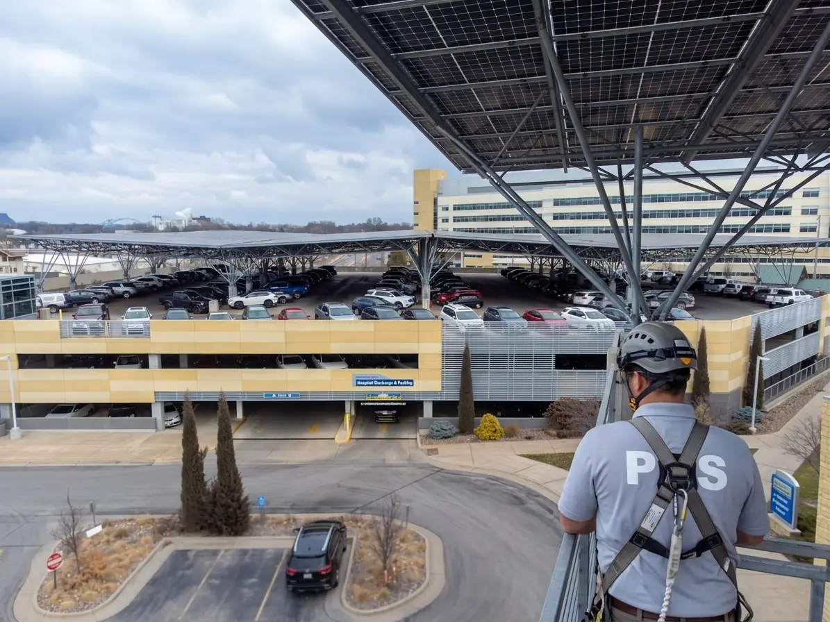 Ombrière photovoltaïque